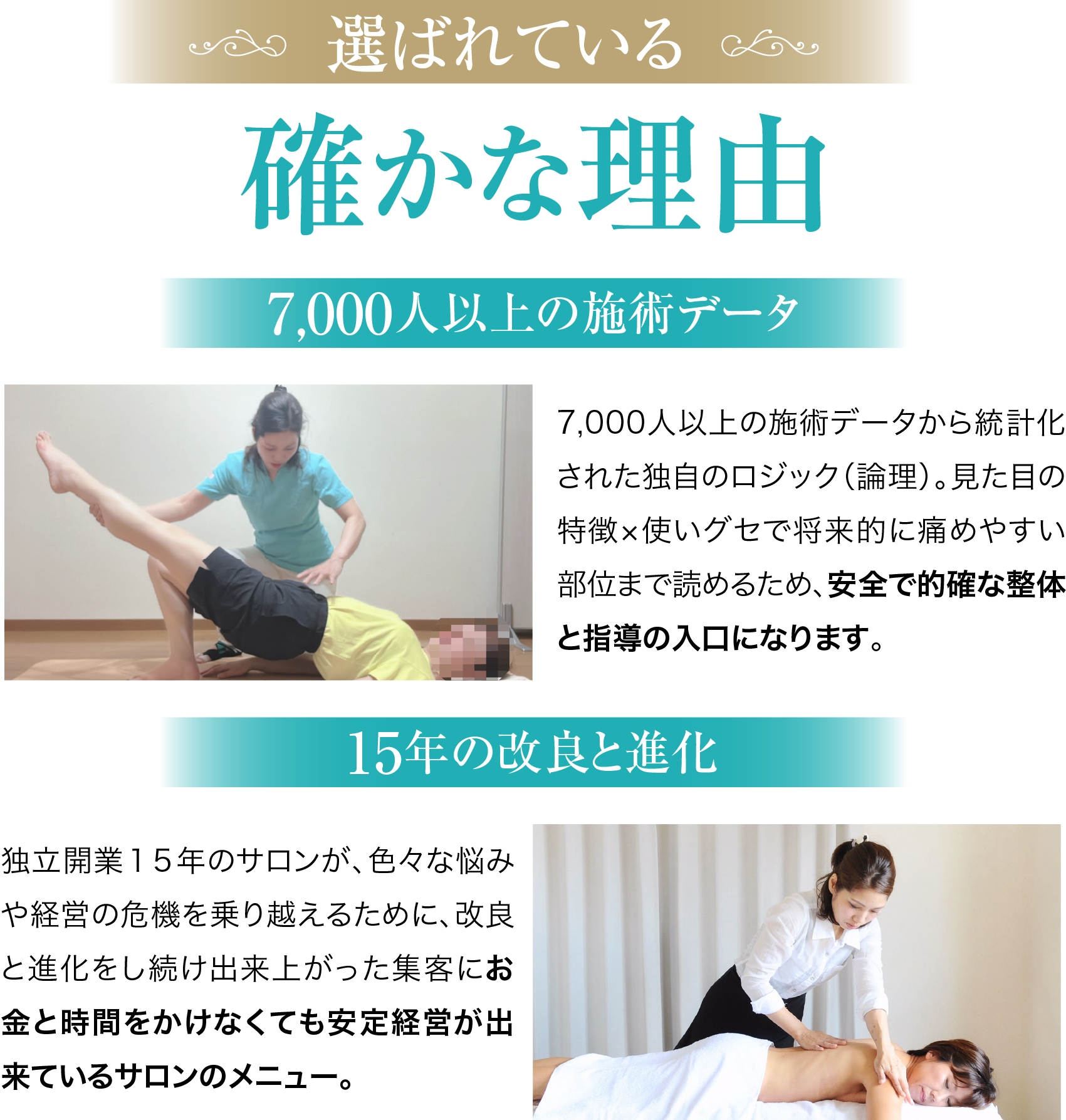 選ばれている確かな理由